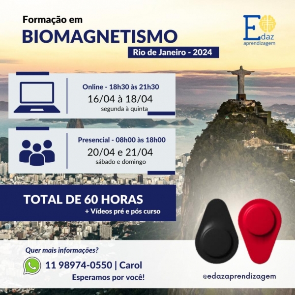 CURSO DE BIOMAGNETISMO MEDICINAL